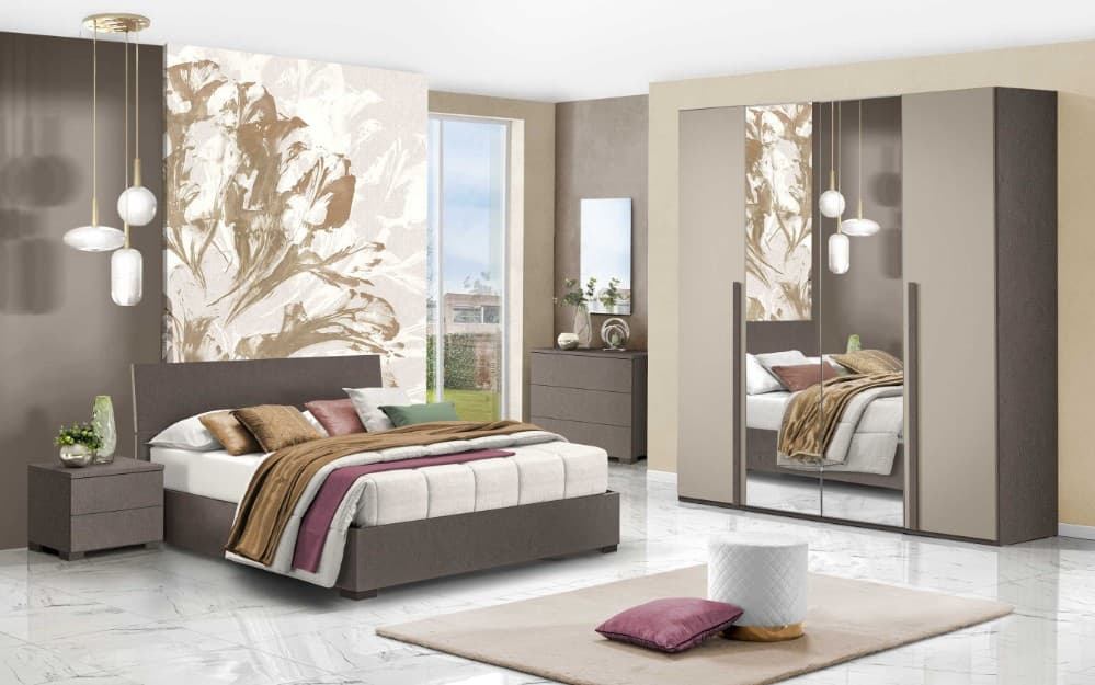 Camera 4 ante Sirio con letto contenitore – Mondo Convenienza