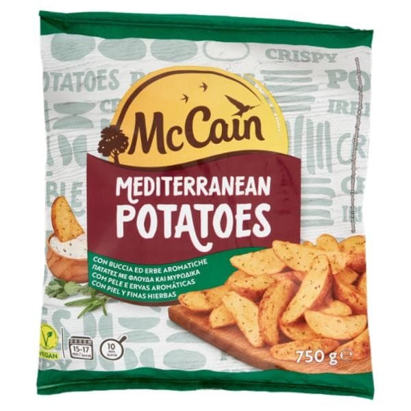 Mediterranean potatoes surgelate, 750 g McCain – Bennet