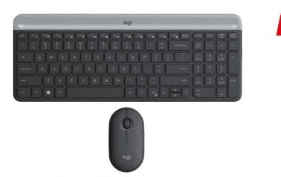 Logitech MK470 Slim combo wireless – MediaWorld