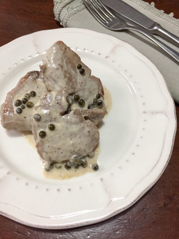 Filetto al pepe verde suino – Bennet