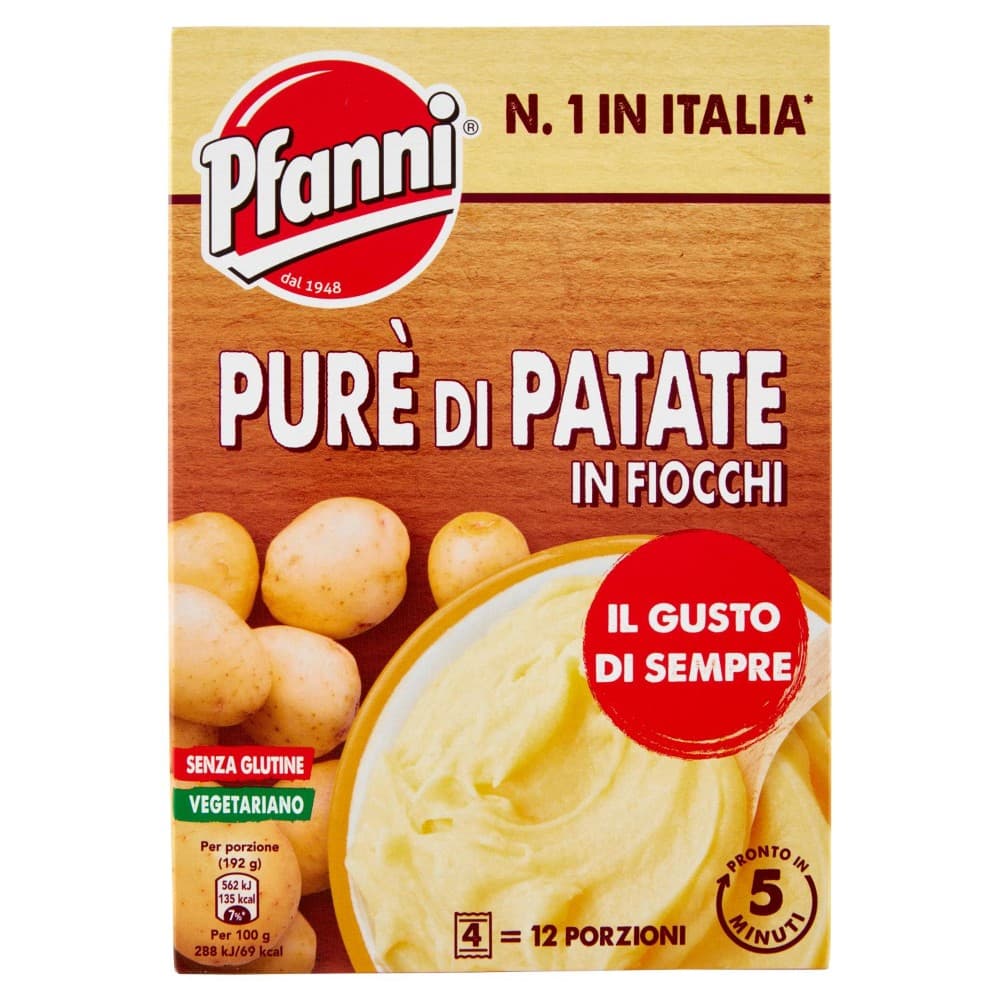 Pfanni Purè di patate in fiocchi, 300 g – Iper La grande i