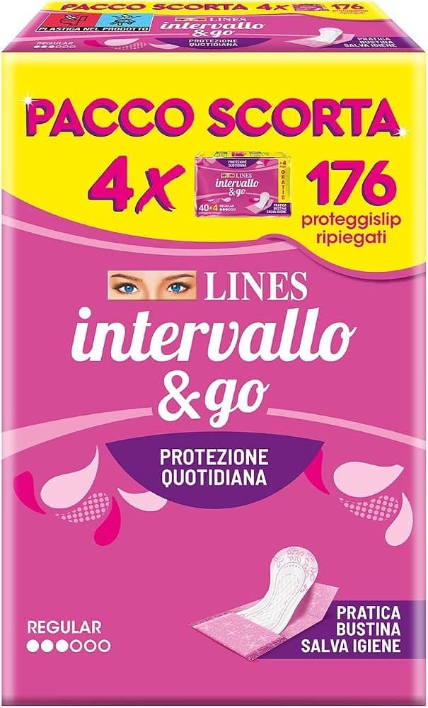 Lines Salvaslip Intervallo, x84, x160 o x176 – Iper La grande i