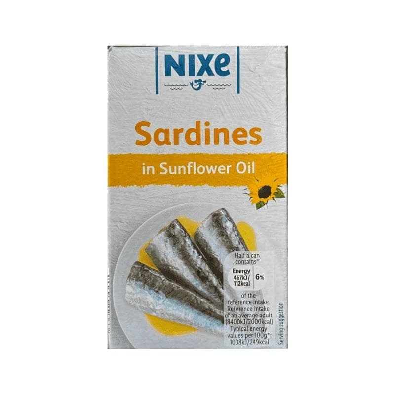 Nixe sardine in olio di semi di girasole, 125 g – Lidl