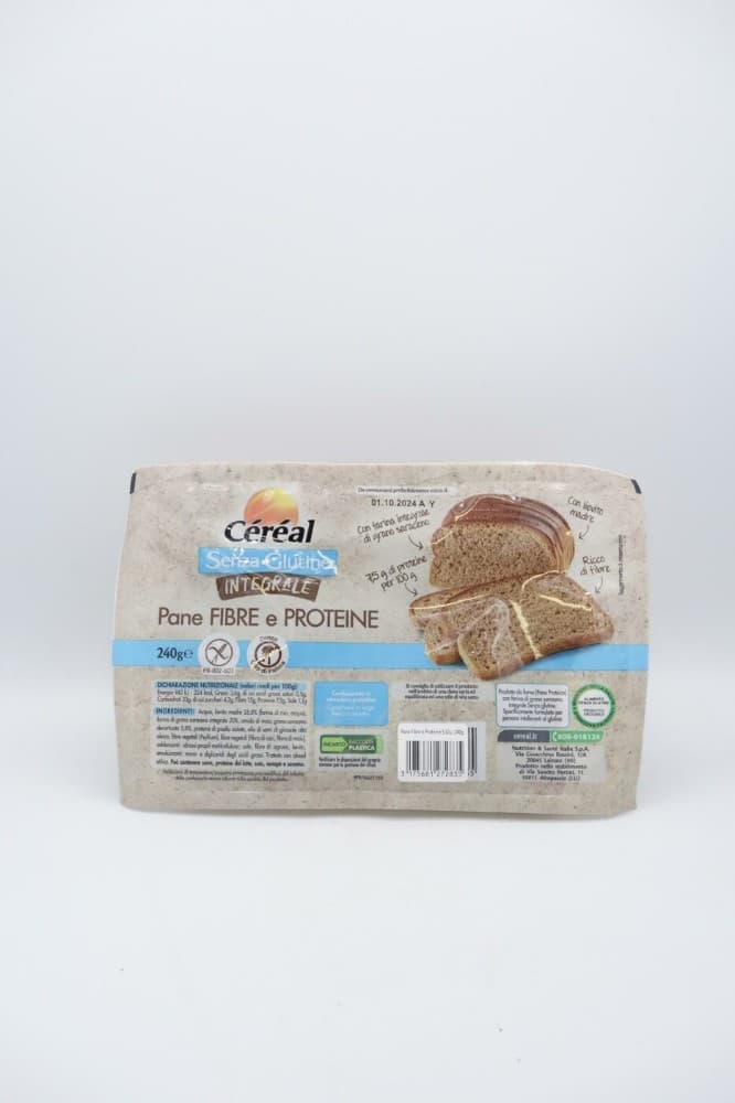 Pane Integrale Fibre e Proteine Céréal, 240 g – Il Gigante