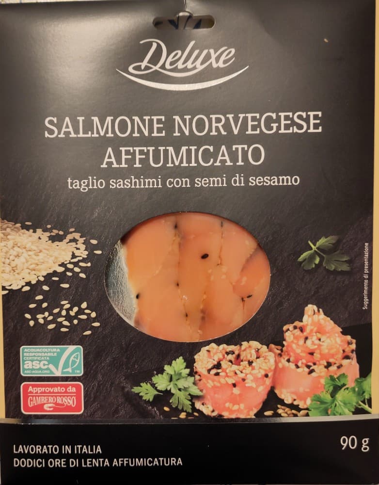 Salmone Norvegese affumicato, 90 g Deluxe – Lidl