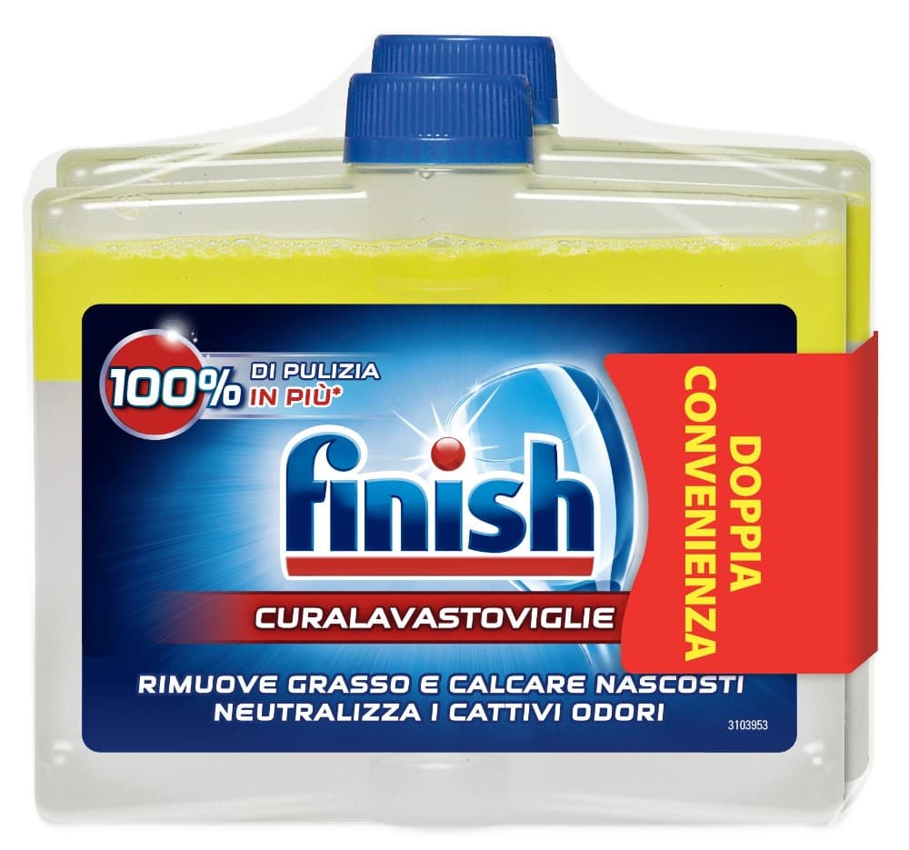 Finish curalavastoviglie liquido, 2x250 ml – Acqua & Sapone