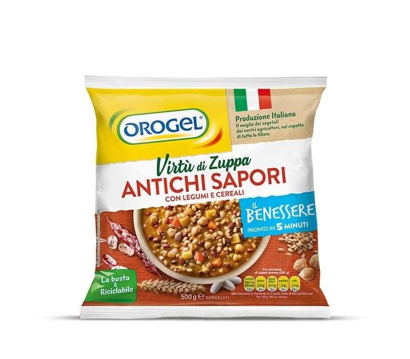 Orogel Virtù di Zuppa Antichi Sapori, 500 g – Carrefour