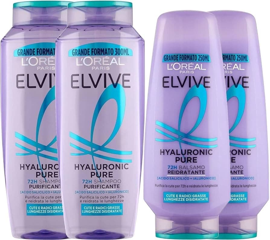 Elvive shampoo o balsamo, 300 ml x2 o 250 ml x2 – Iper La grande i