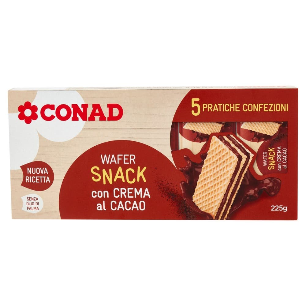 Wafer Snack, 2 pezzi Conad – Conad