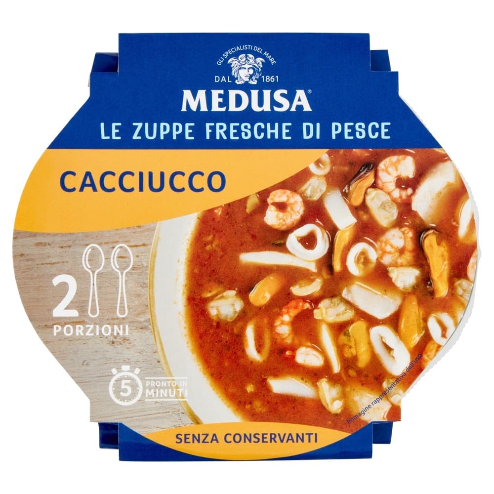 Cacciucco, 350 g Medusa – Il Gigante