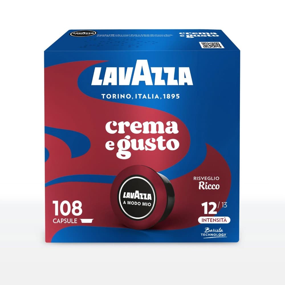 Lavazza capsule caffè A Modo Mio Crema e Gusto, 108 pz – Expert