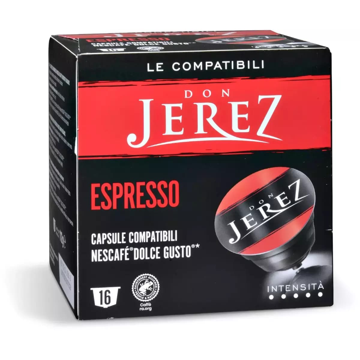 Capsule caffè, 16 PZ / 100 g Jerez – Eurospin