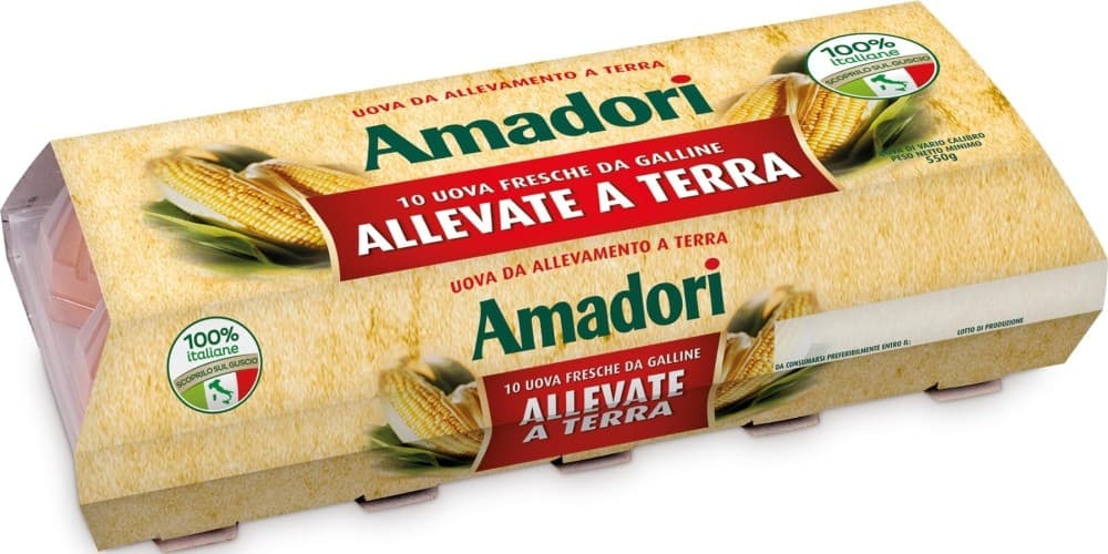 Uova medie Amadori conf. da 10 in offerta da Bennet