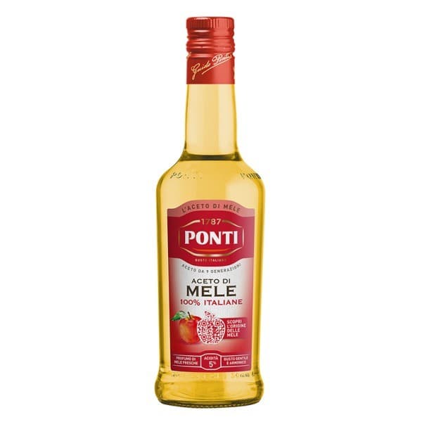Ponti aceto di mele 100% italiano bio 500 ml in offerta da Bennet