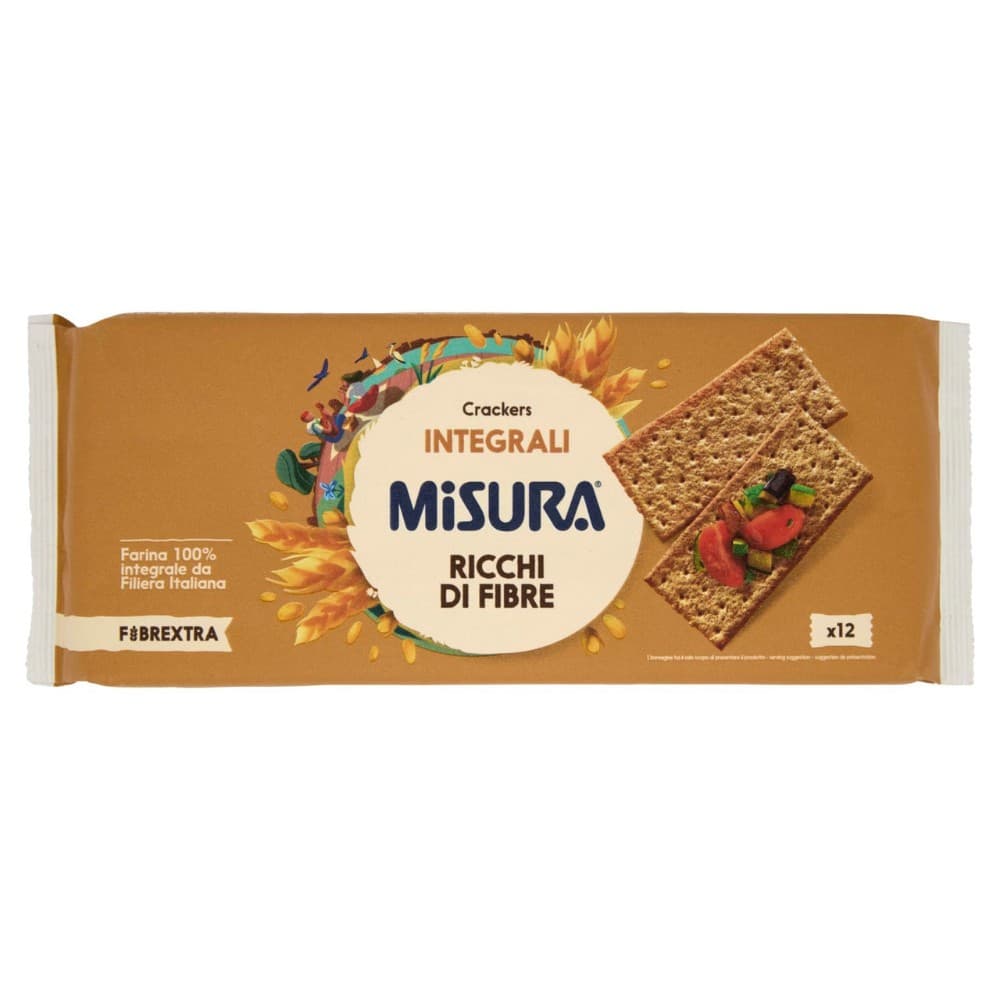 Crackers Misura gusti assortiti, 385 g – Carrefour
