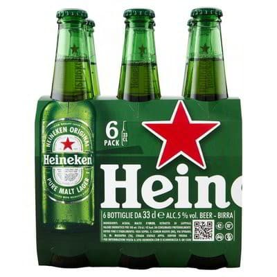 Heineken Birra 6 x 330 ml in offerta da ALDI