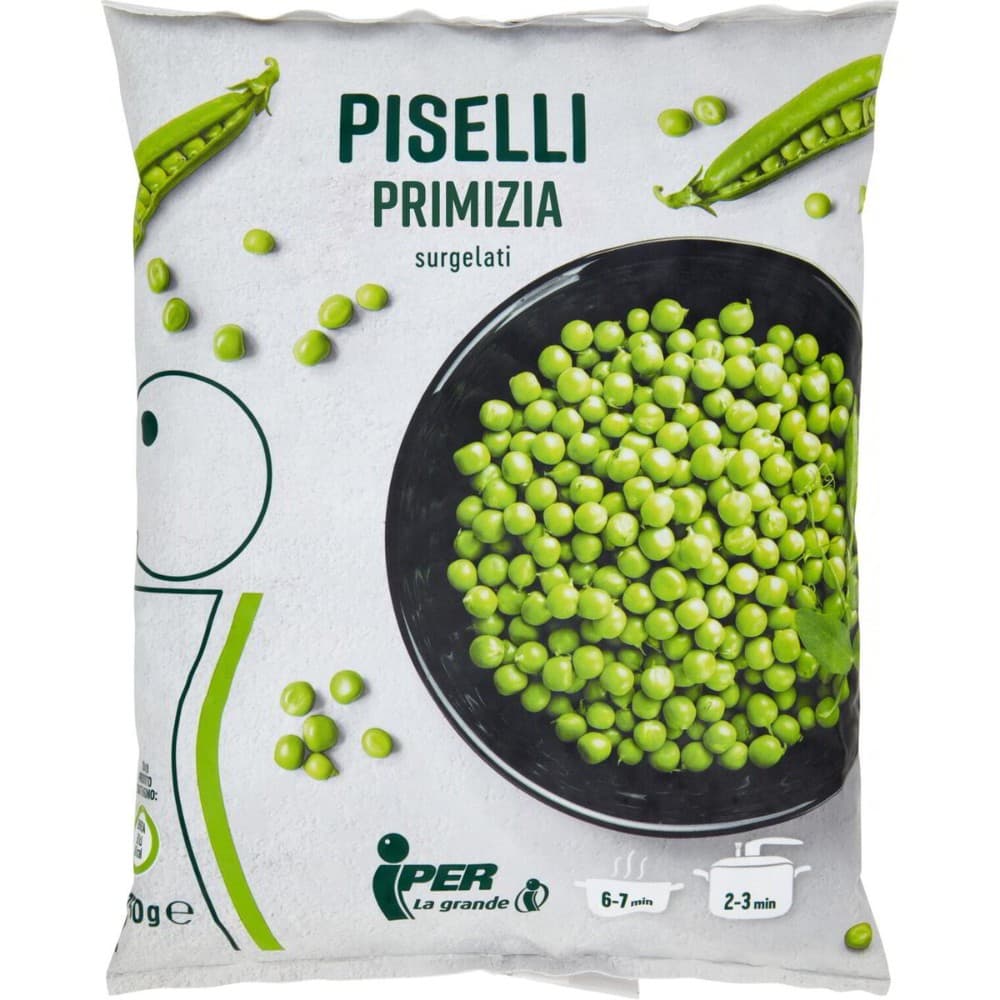 Piselli Primizia surgelati 750 g Iper in offerta da Iper La grande i