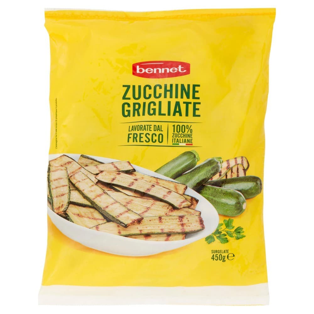 Zucchine Grigliate g 450 Bennet in offerta da Bennet