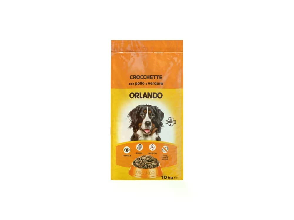 Orlando crocchette per cani 10 kg confezione in offerta da Lidl