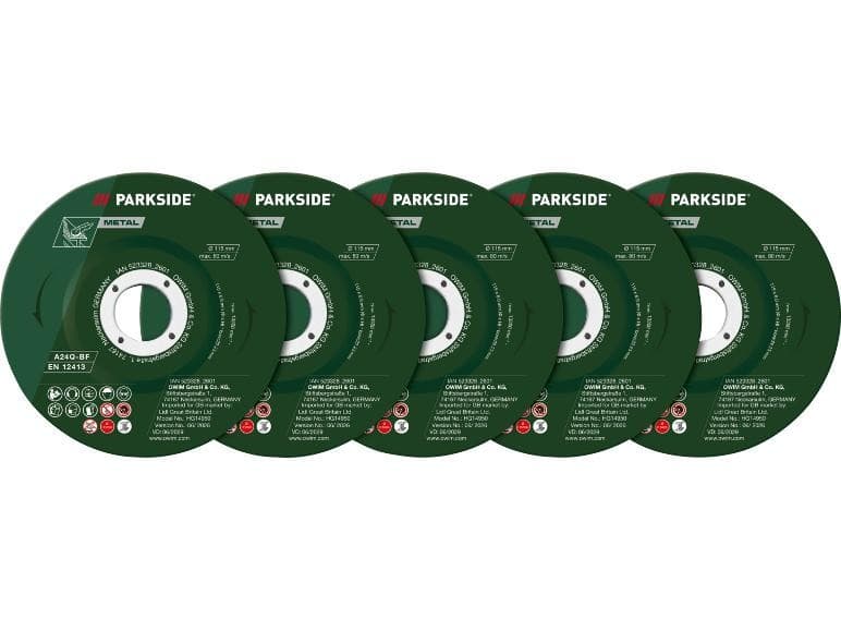 PARKSIDE set accessori per smerigliatrice angolare, 1, 4, 5 o 11 pezzi – Lidl