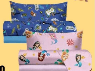 Completo letto singolo 100% cotone in offerta da Iper La grande i