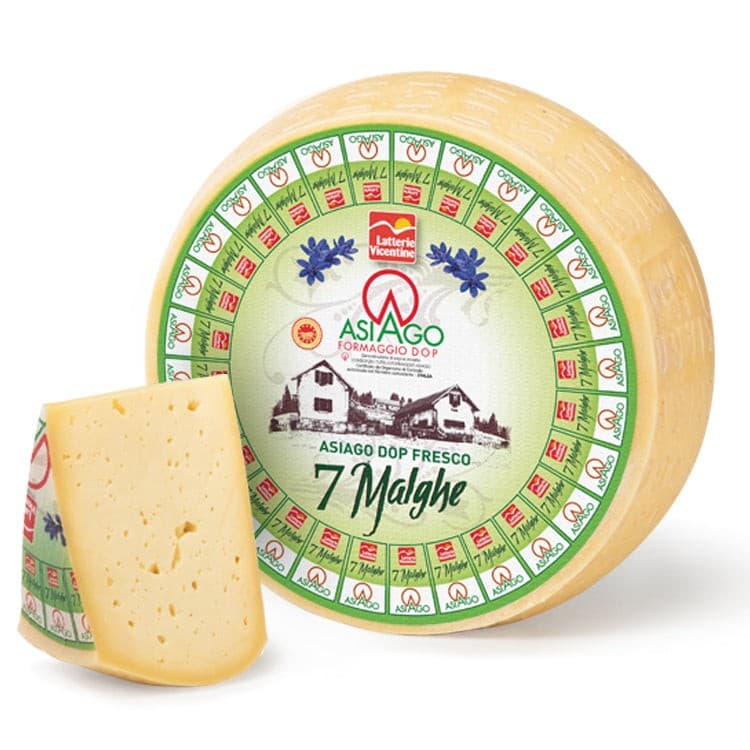 Asiago DOP Fresco Sette Malghe, al kg – Bennet