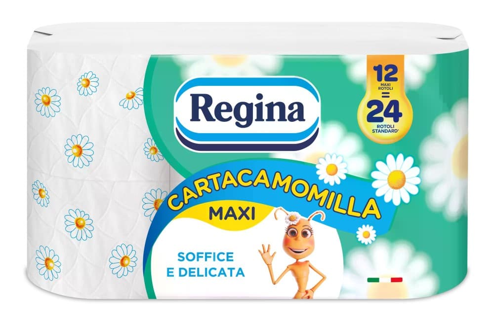 Regina Carta Igienica Maxi 12 maxi rotoli in offerta da Carrefour
