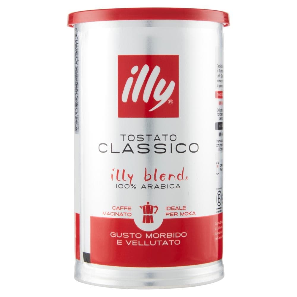 Caffè 100% arabica Illy classico, 185 g – Bennet