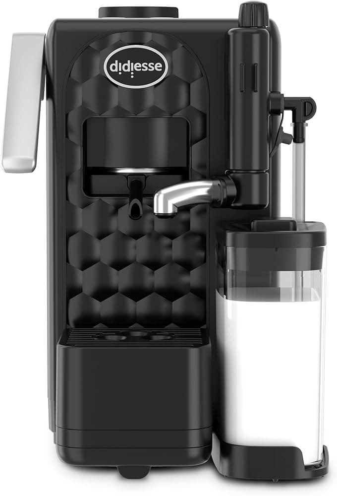 Didiesse macchina caffè Milkside Nera/Silver Milkside in offerta da Risparmio Casa