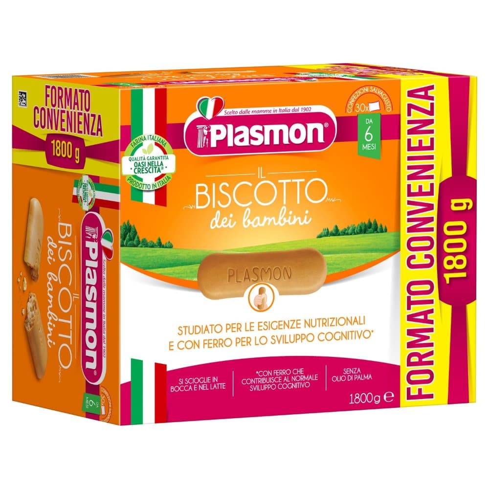 Plasmon biscotto da bambini, 1800 g – Panorama