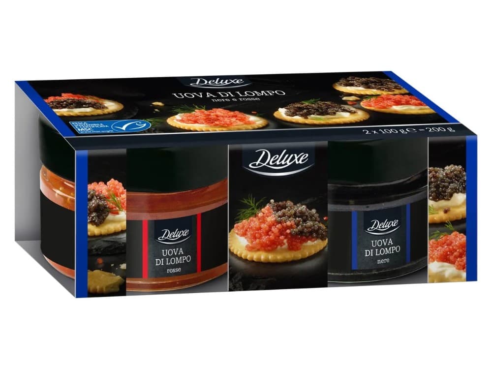 Deluxe Uova di lompo, 200 g confezione – Lidl