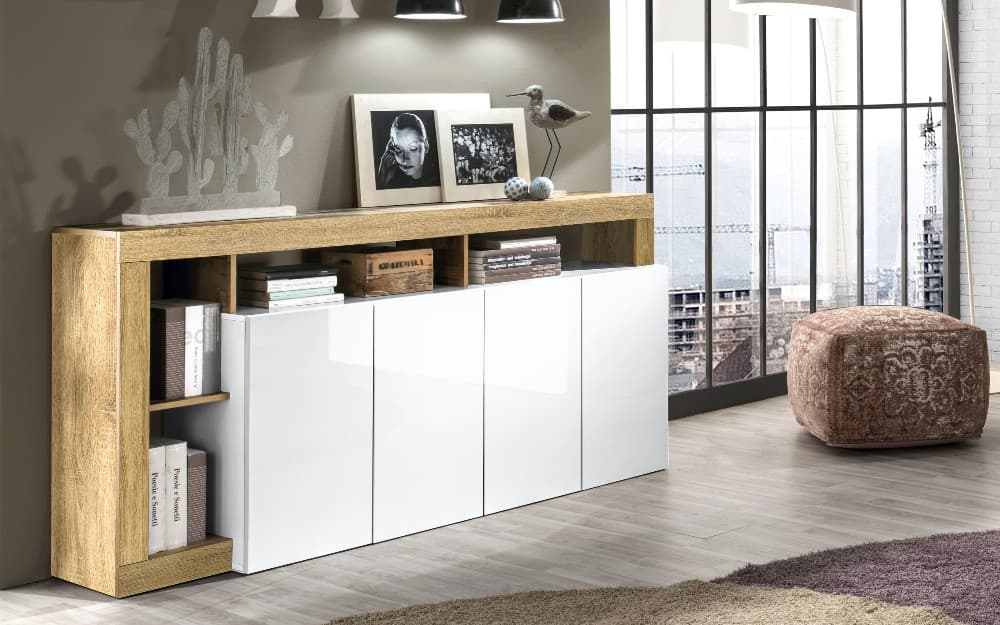 Madia 4 ante Amburgo, cm 184x41x93h – Mondo Convenienza