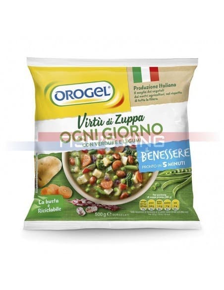 Orogel Verdurì o Virtù di zuppa gusti assortiti surgelati, 500 g / 600 g – Iper La grande i