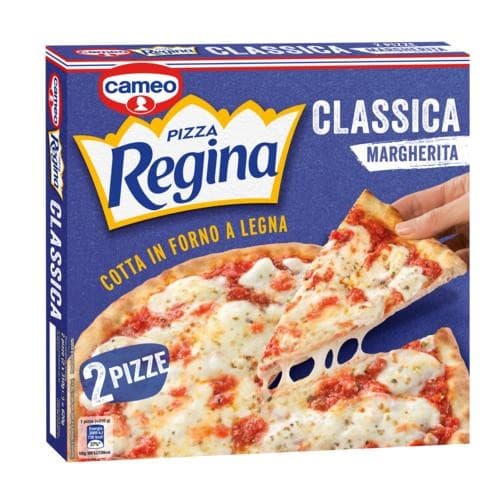 Pizza Margherita Regina, 2 pezzi, 620 g Cameo – Coop