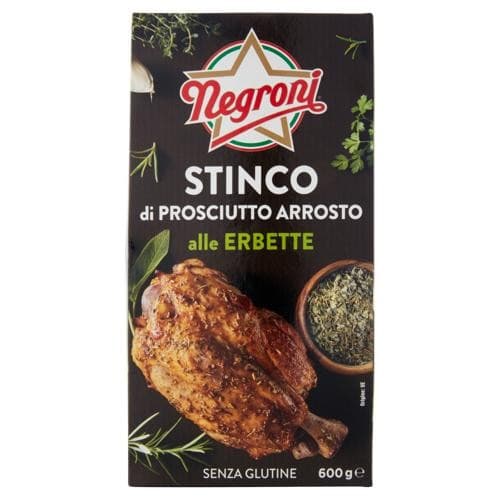 Stinco di prosciutto arrosto alle erbette, 600 g Negroni – Iper La grande i