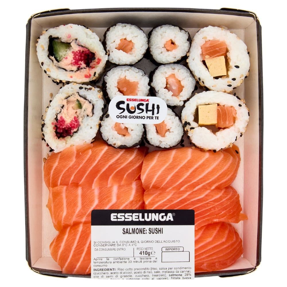 Esselunga Sushi sushi salmone 410 g in offerta da Esselunga