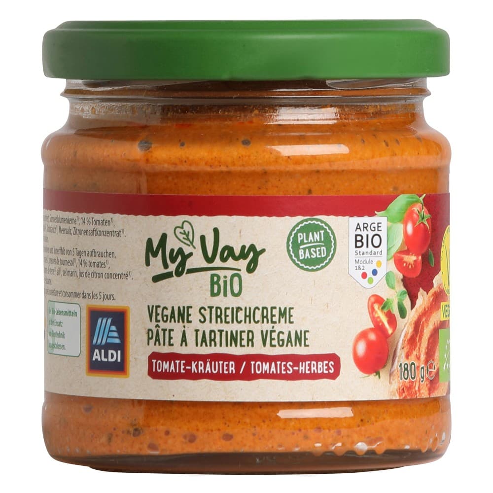 My Vay creme vegane bio, 180 g – ALDI