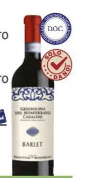 Grignolino del Monferrato Casalese DOC Barlet, 75 cl – Il Gigante
