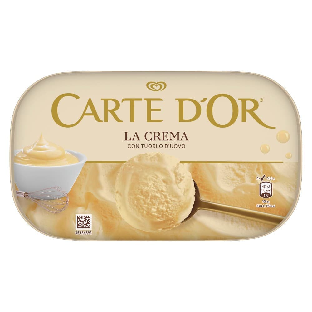 Vaschetta gelato classico Carte D'Or, g 500 – Bennet