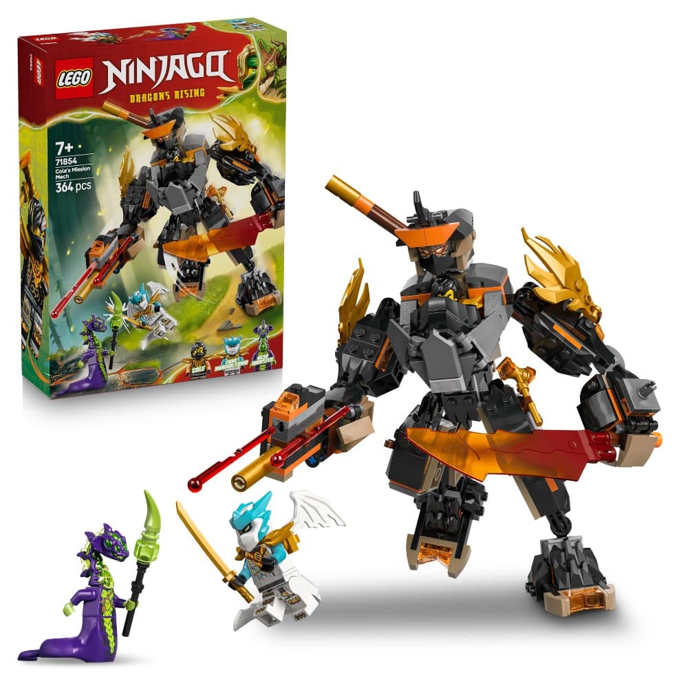 LEGO Ninjago Mech Missione di Cole e Drago Zane – Euronics