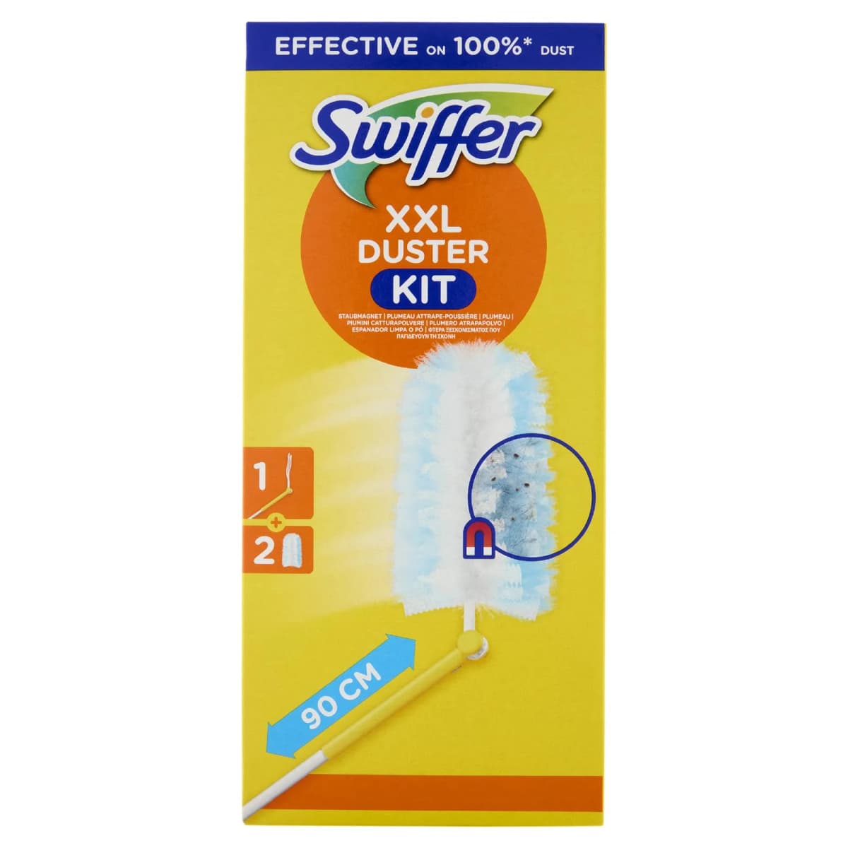 Swiffer Kit Duster XXL, 1 manico + 2 piumini – Iper La grande i