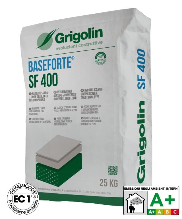 Grigolin massetto premiscelato tradizionale 25 kg in offerta da Leroy Merlin