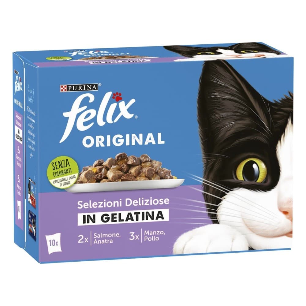 Selezioni deliziose in gelatina Felix Original, 12 x 85 g – Penny
