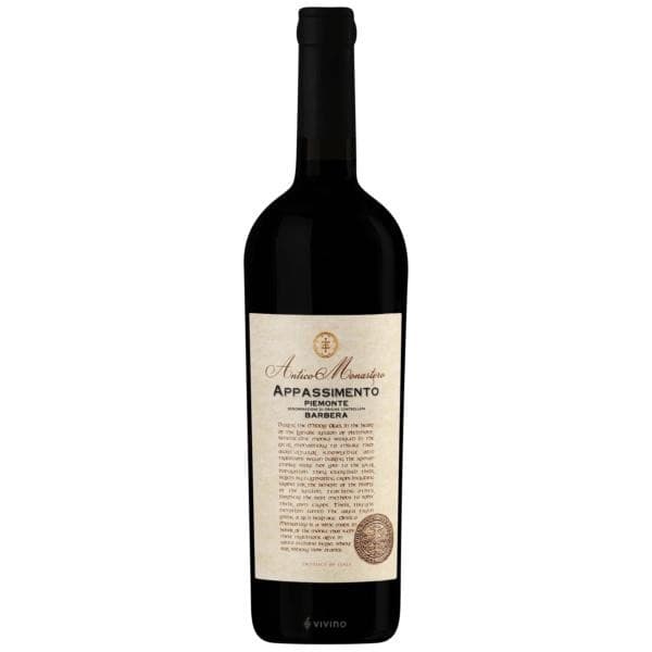Langhe Nebbiolo Doc o Barbera Appassimento Antico Monastero, cl 75 – Panorama