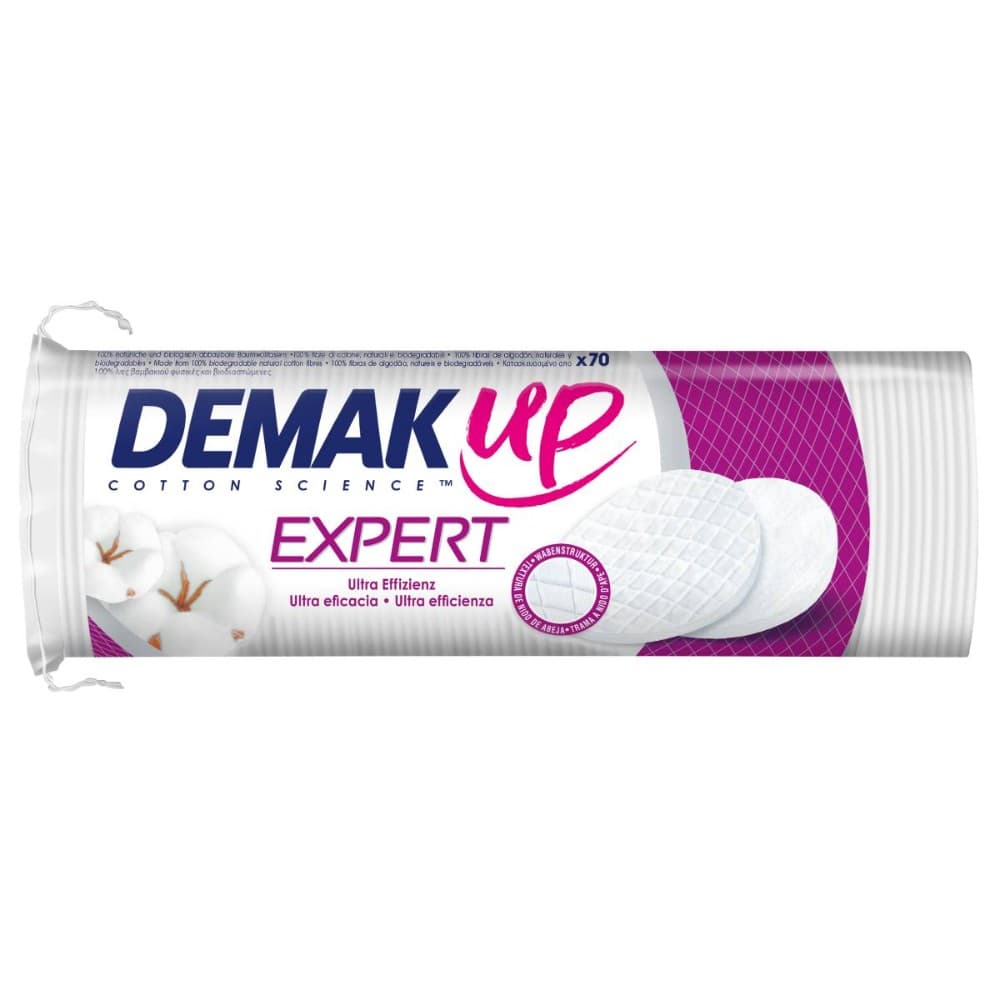 Demak'Up dischetti cotone, 70 pz – Tigota