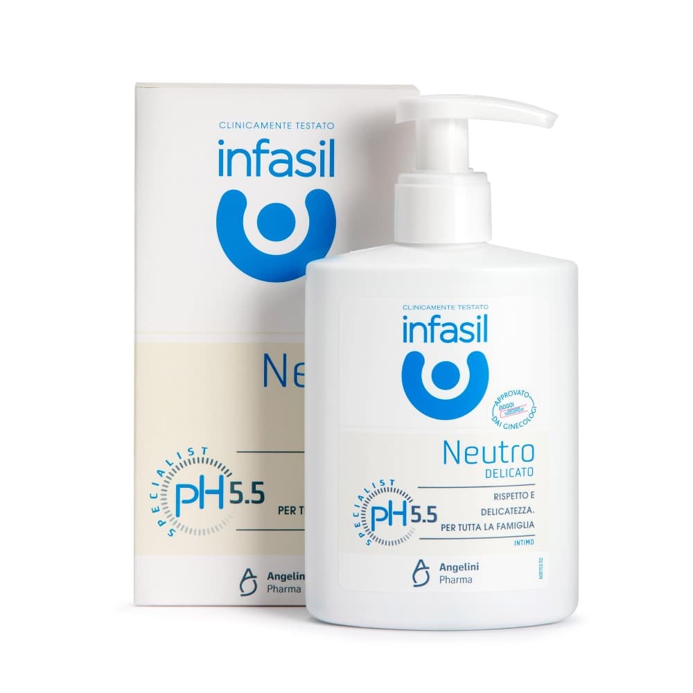 Detergente intimo Infasil neutro delicato lenitivo sollievo 200 ml in offerta da MD