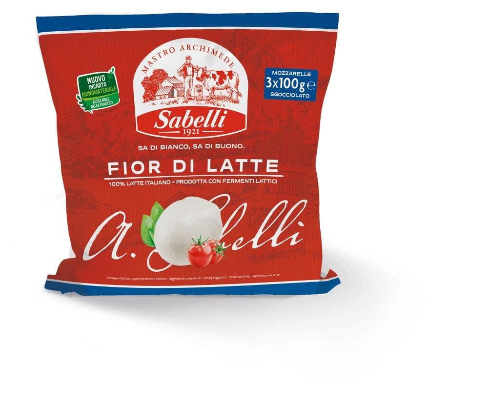 Sabelli fior di latte, 3 x 100 g – MD