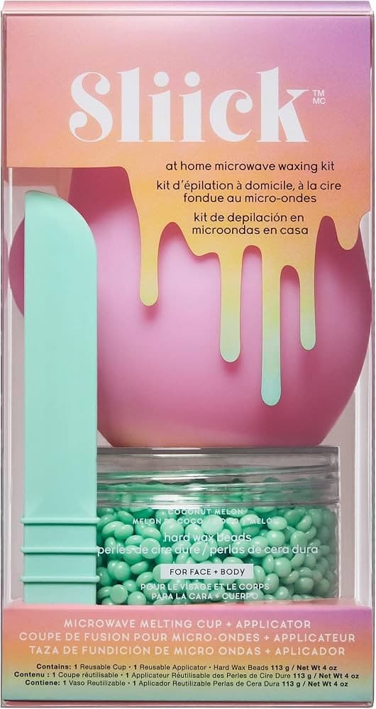 Sliick kit depilazione con perle di cera e applicatore 1 pezzo in offerta da Dm