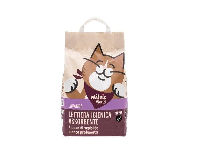 Mila's World lettiera per gatto assorbente profumata, 6,4 kg confezione – Lidl