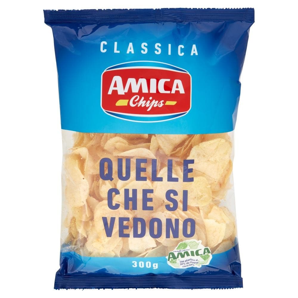 Patatina classica Quelle che si vedono, 300 g Amica Chips – Iper La grande i